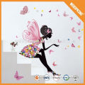 Hot sale reusable beautiful flying fairy for kids stickers